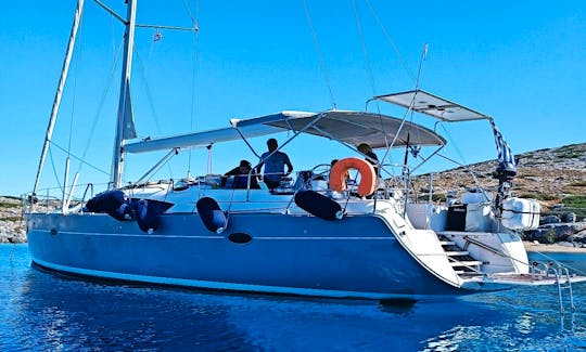 MGV TREATON / Private Luxury Full Day Trip to Dia island + Sunset Views with Elan Impression 514 sailing boat (53 ft) from Heraklion Port, Crete, Greece