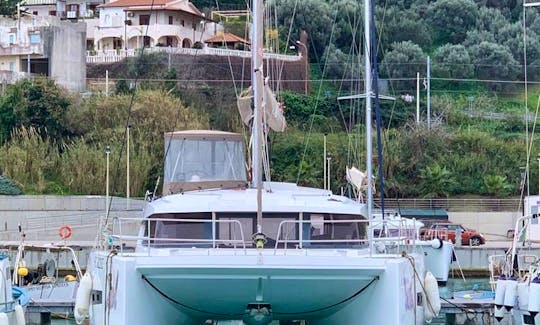 ''Negroni'' Bali 4.1 Sailing Catamaran Charter in Capo d'Orlando, Italy