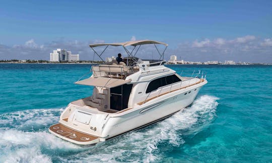Last Minute Deal! Sea Ray 48 Ft Yacht for Rent in Cancun, Mexico