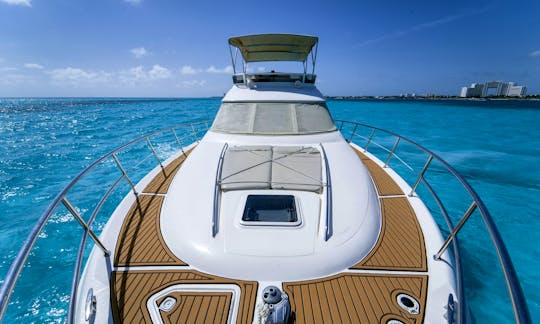 Last Minute Deal! Sea Ray 48 Ft Yacht for Rent in Cancun, Mexico