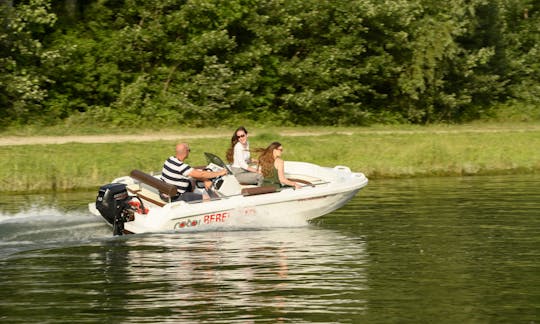 ROTO 450 Family boat DRIVE WITHOUT LICENSE in Gyor