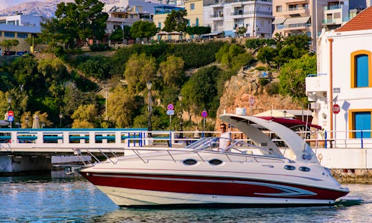 Boat with instructot in Agios Nikolaos