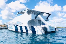 🛥🤩LUXURY YACHT PARTY SAILING AND Swimming in SOSUA,puerto plata.