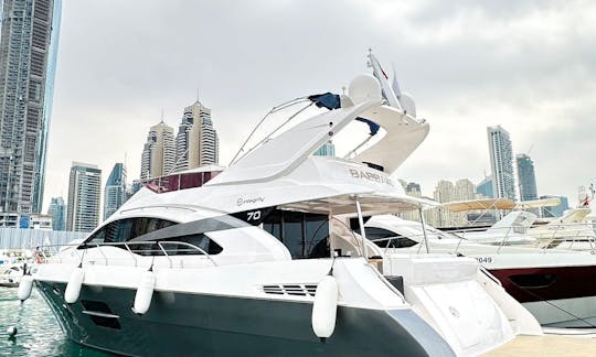 BRAND NEW 70FT YACHT FOR RENT IN DUBAI