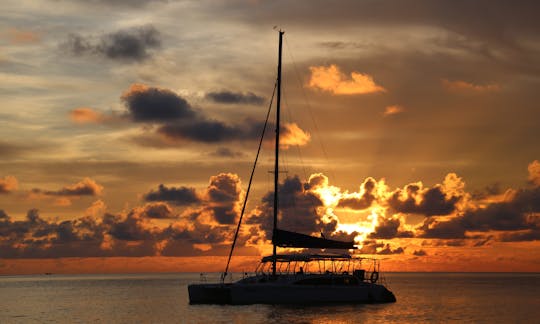 Sailing in Nha Trang, Vietnam.