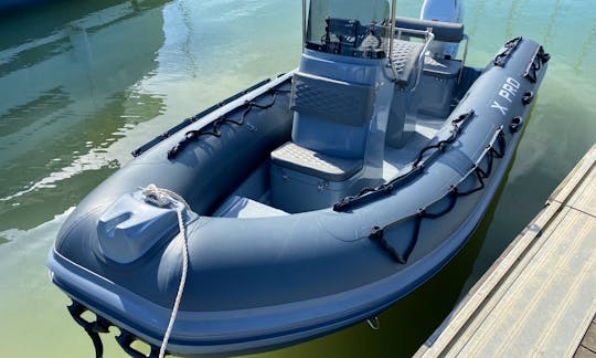 RIB rental in Faro for up to 6 guests