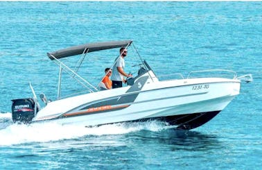 Beneteau Flyer 6.6 with 150 Hp outboard motor in Trogir, Croatia