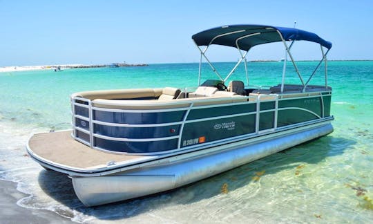 2021 Sunchaser 24ft Pontoon Boat for Charter in Panama City Beach