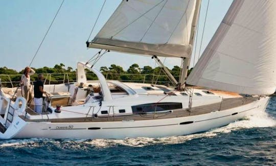 Full or Half Day Private Charter Aboard 50' Beneteau Oceanis