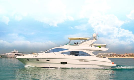 56ft Majesty Luxury Yacht With Water Slide In Dubai!