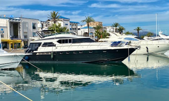 65ft Princess Motor Yacht in Marina Smir