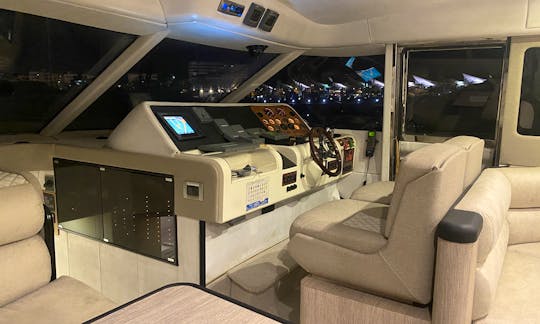 65ft Princess Motor Yacht in Marina Smir