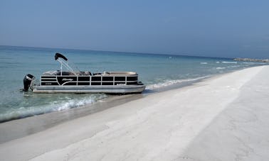 Luxurious Bentley pontoon boat