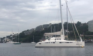 Alquiler de catamarán de crucero Catamaran Dolphin 43 en Río de Janeiro, Brasil