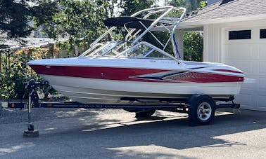 $95/h 2008 Maxum SR3  Boat Rental on Comox Lake, British Columbia