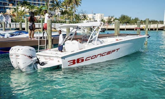 36’ Center Console for rent in Nassau, Bahamas