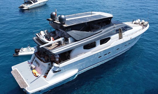 Charter Hybrid Motor Yacht Technema 93 Capri and Sardinia