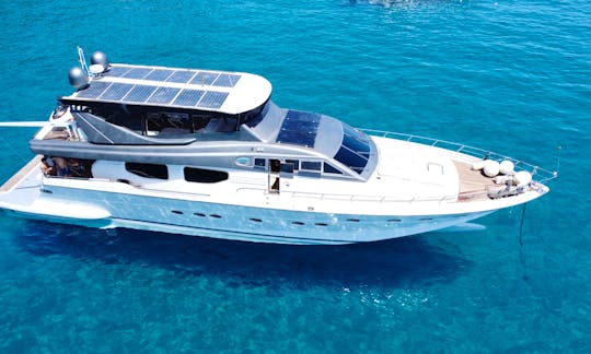 Charter Hybrid Motor Yacht Technema 93 Capri and Sardinia
