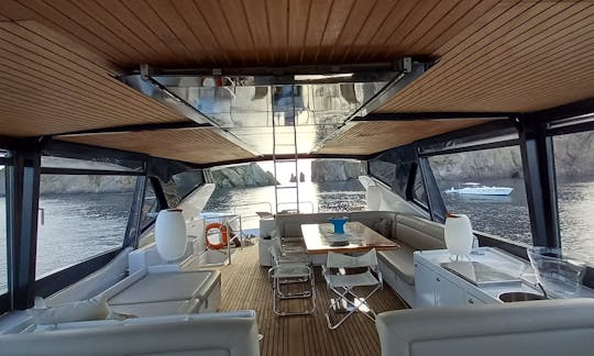 Charter Hybrid Motor Yacht Technema 93 Capri and Sardinia