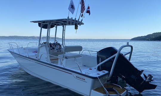 21' Boston Whaler for rent in Tacoma