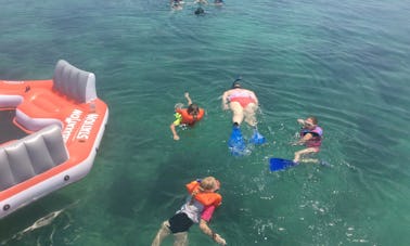 Excursions de plongée avec tuba à Hopkins, Belize