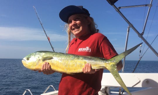 ベリーズのホプキンスでの釣り
