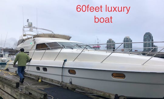 Fairline 60ft Yacht in Vancouver