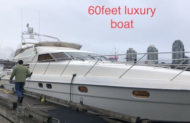 Fairline 60ft Yacht in Vancouver