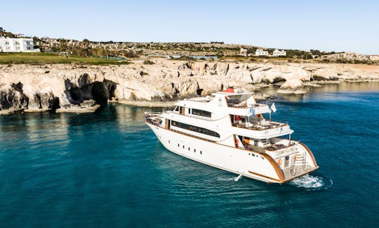 The biggest and most luxurious boat in Ayia Napa