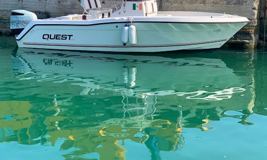 Enjoy Fishing in Gaeta, Italy on Center Console