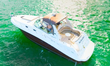 Iate a motor Sea Ray Sundancer de 40 pés 