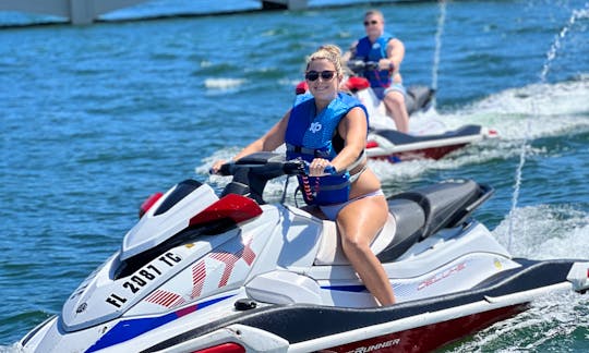 Bluetooth Audio Yamaha Jet Skis for Rent in Miami