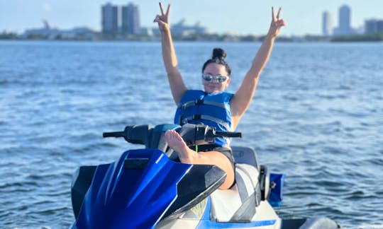 Bluetooth Audio Yamaha Jet Skis for Rent in Miami