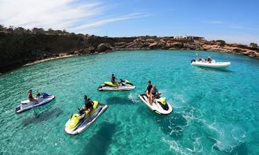 Guide Tour in Jet Ski to CALA COMPTE - Duration 45 min