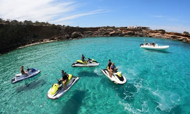 Visite guidée en jet ski à CALA COMPTE - Durée 45 min