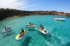 Guide Tour in Jet Ski to CALA COMPTE - Duration 45 min