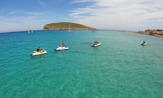 Guide Tour in Jet Ski to CALA COMPTE - Duration 45 min