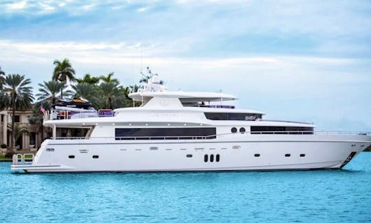 Johnson 103’ Power Mega Yacht in Miami Beach