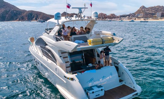 55ft Azimut Motor Yacht Based In Cabo San Lucas