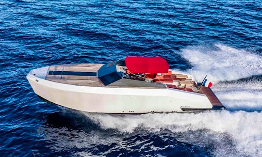 ''Get Lucky'' Mazu 38 Motor Yacht Rental in Cap-d'Ail, Provence-Alpes-Côte d'Azur