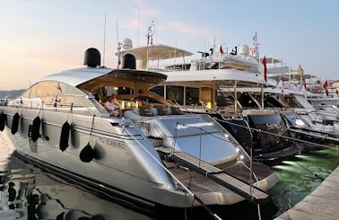 ''Summertime'' Pershing 64 Power Mega Yacht Rental in Beaulieu-sur-Mer