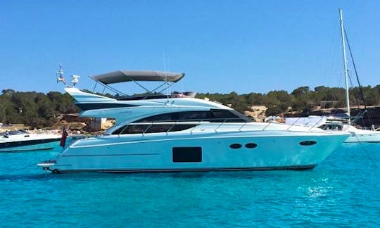 ''Babby Cool'' Princess 56 Power Mega Yacht  Rental in Beaulieu-sur-Mer, Provence-Alpes-Côte d'Azur.