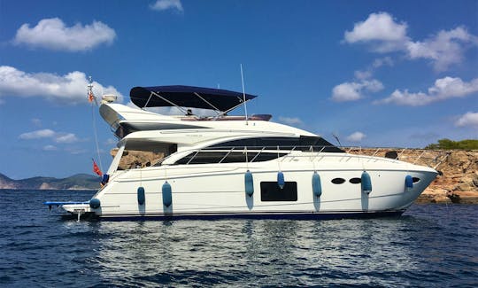 ''Babby Cool'' Princess 56 Power Mega Yacht  Rental in Beaulieu-sur-Mer, Provence-Alpes-Côte d'Azur.