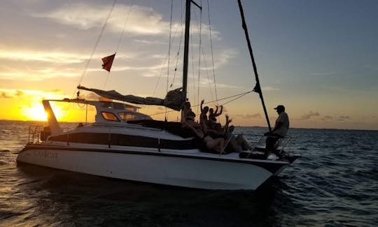 Exclusive All in 1 Shared Catamaran Tour in Belize