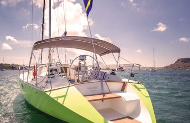 Amazing Morning Tour in Curacao for groups, family and friends | private 48ft Sailing Yacht with certified crew