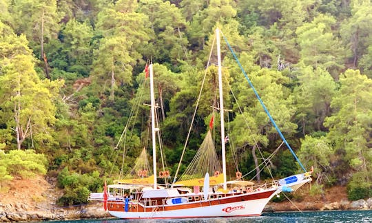 14 Person Luxury Gulet Charter in Muğla, Turkey