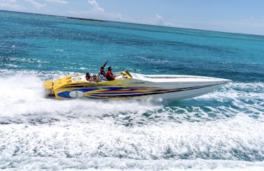 Luxurious 42 Cigarette Tiger for rent in Nassau Bahamas