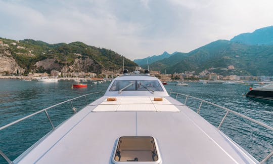 Alfamarine 60 Motor Yacht for Rent in Amalfi coast, Campania