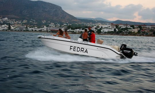 18 pés de água azul Poseidon 185 - seja seu próprio Capitão 'HEPHAESTUS'