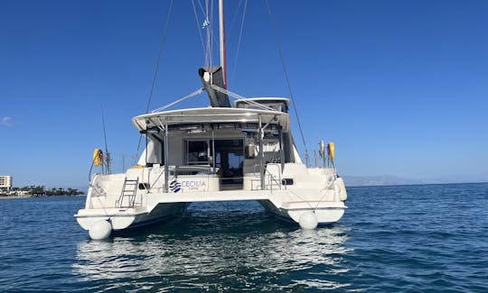 Leopard 44 Sailing Catamaran with skipper and hostess In Kontokali, Greece